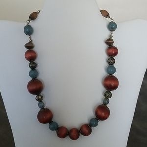 Wooden Bead Necklace